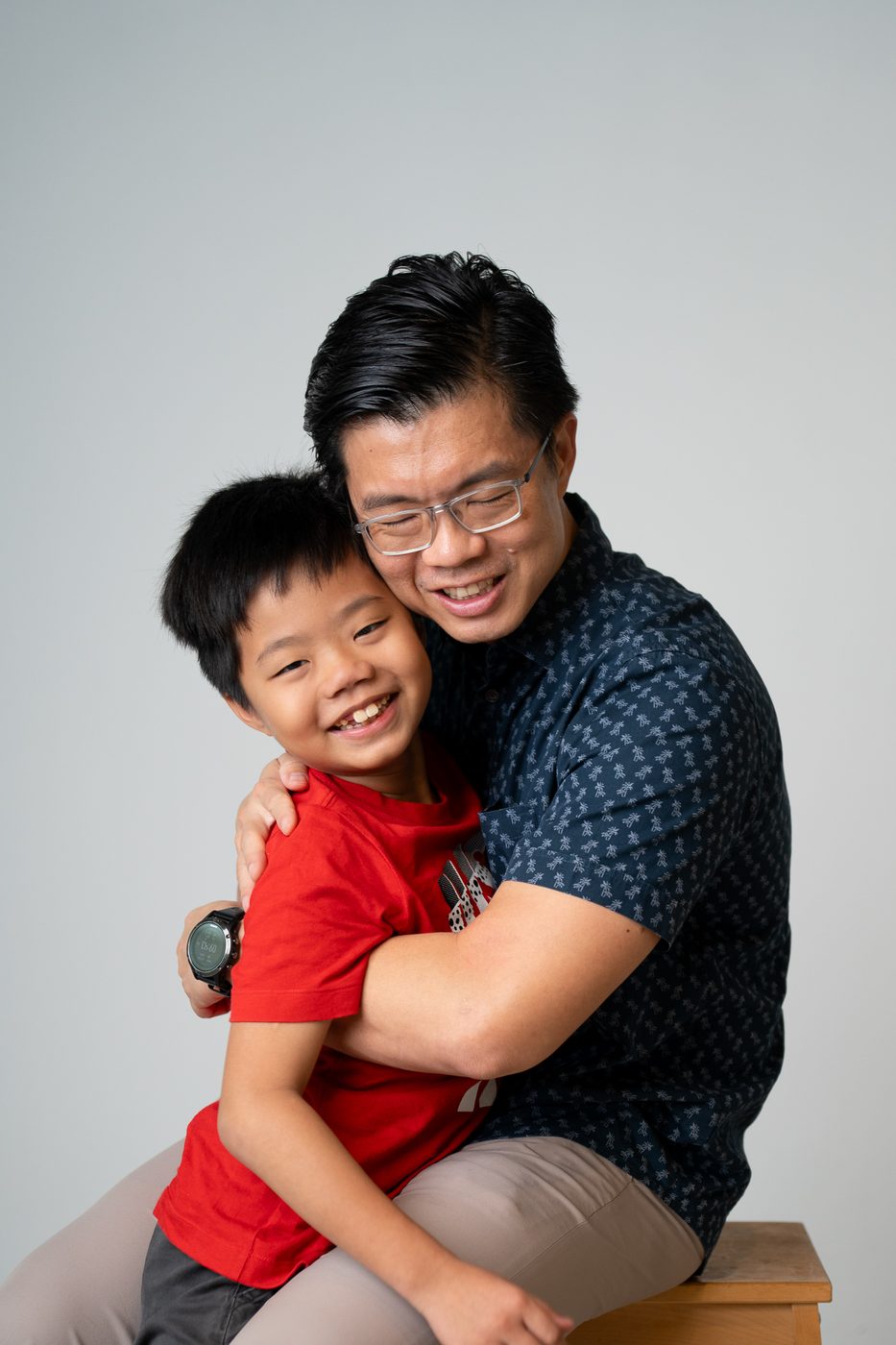 Kids portrait photography Singapore — children siblings studio session Redhill